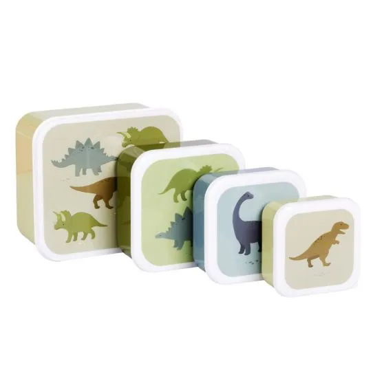 Set Scatole Porta Merenda- Dinosauri - immagine 3