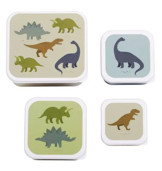 Set Scatole Porta Merenda- Dinosauri - immagine 2