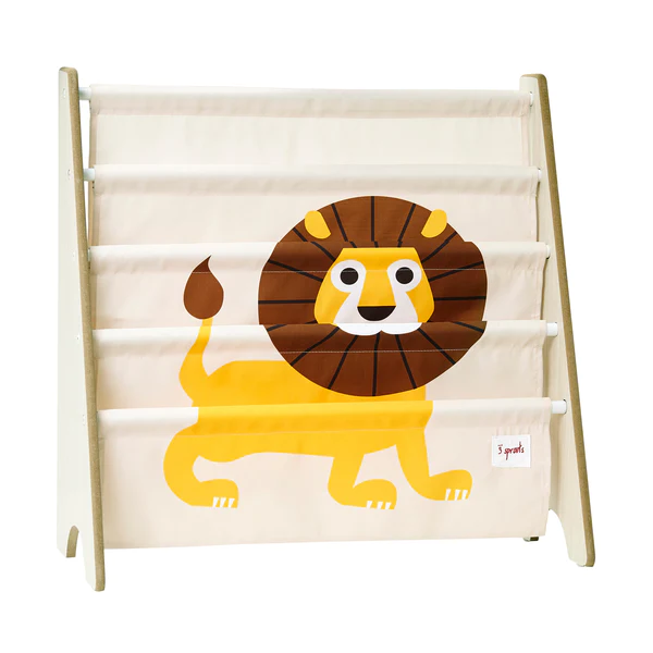 libreria montessoriana per bambini con leone
