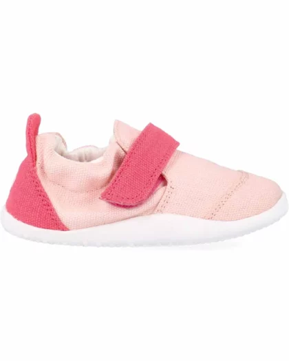 Bobux XPLORER Go organic - Rosa - Scarpine primi passi