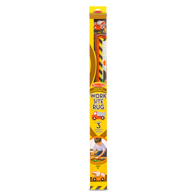 Tappeto da Gioco e Veicoli in Legno - Melissa & Doug - immagine 5