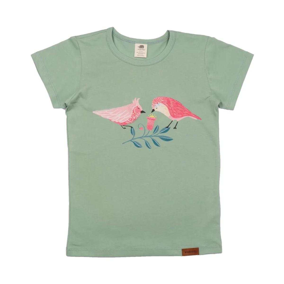 Completino Pinky Birds Ultima taglia 74 cm 6/9 mesi-Walkiddy - immagine 2