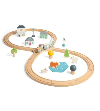 trenino in legno per bambini