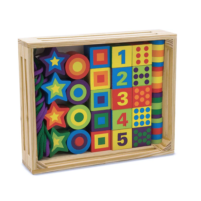 Melissa & Doug - Set gioco forme da infilare - immagine 3