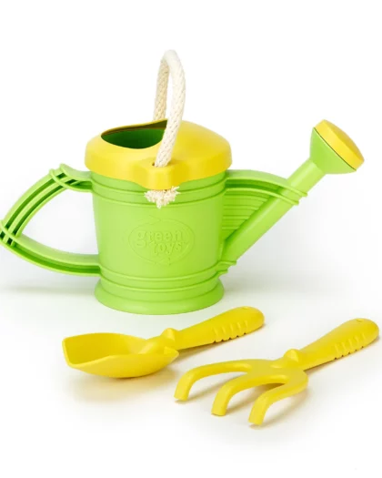 set giardinagigo per bambini con annaffiatoio e atrezzi giardinaggio