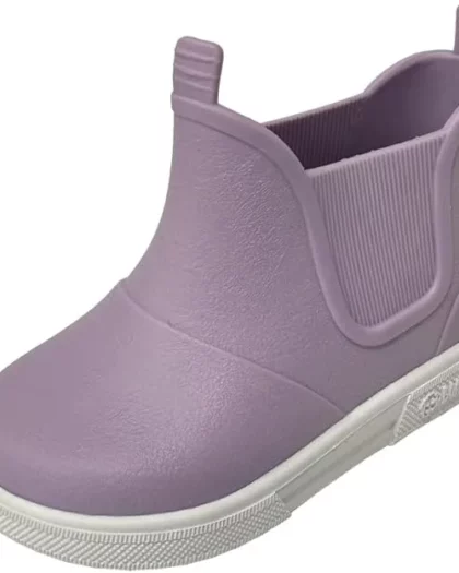 stivaletti pioggia per bambini di colore viola marca boatilus