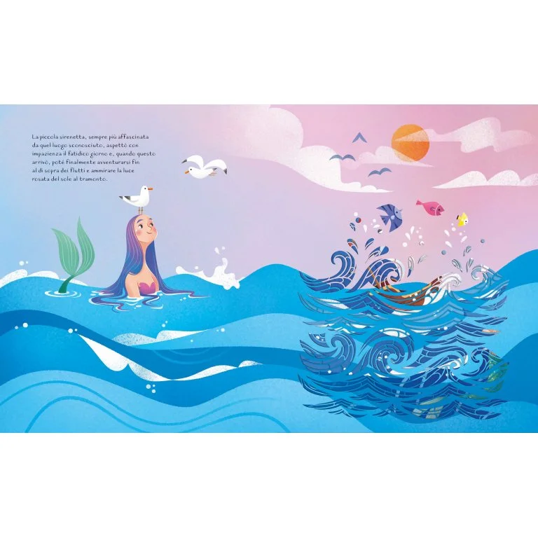 La Sirenetta, fiabe intagliate- Libro per bambini - Sassi Editore - immagine 3