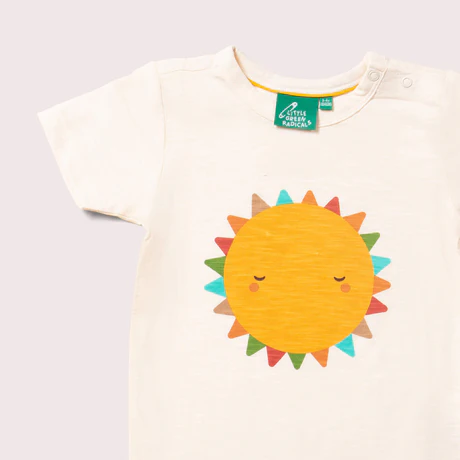 T Shirt in puro cotone biologico - Sole - immagine 2