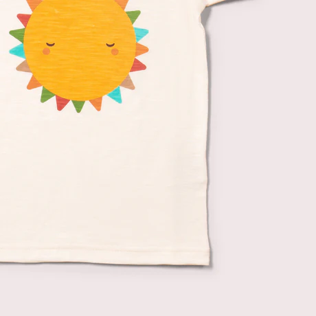 T Shirt in puro cotone biologico - Sole - immagine 3