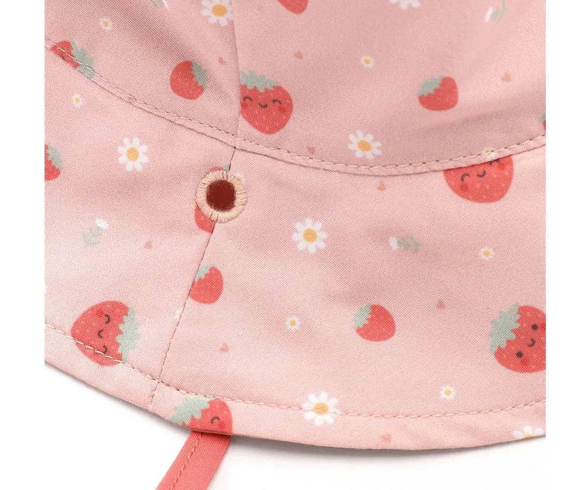 Cappellino Reversibile Anti UV - Rosa - immagine 3