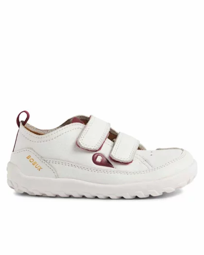 scarpa bobux Alpha dawn white, scarpa in pelle barefoot per bambini