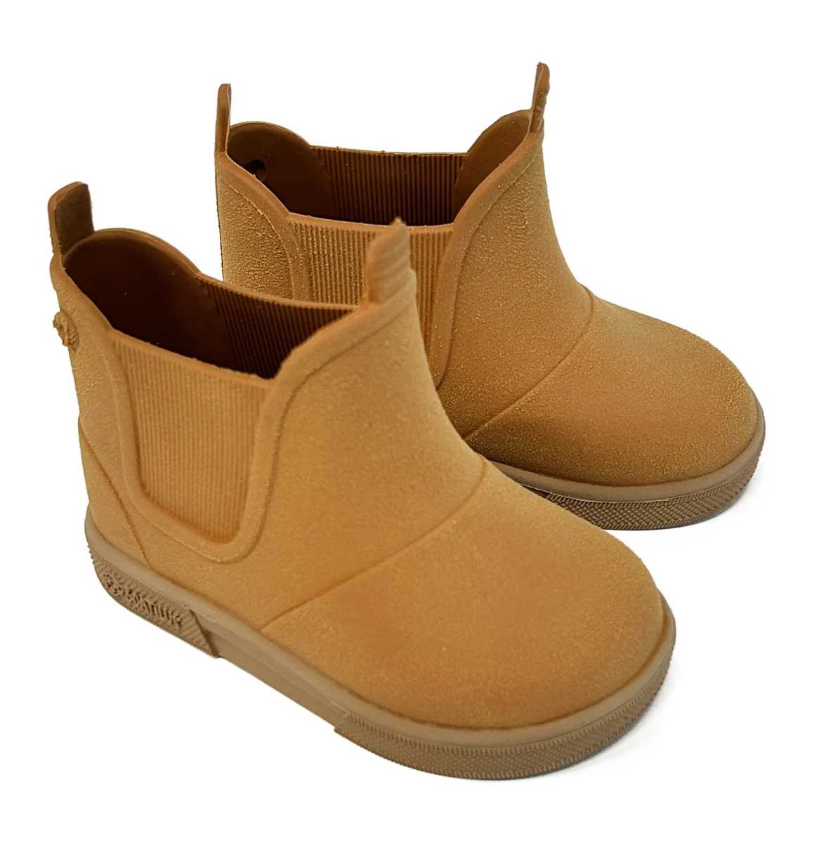 Stivaletti pioggia Boatilus- Pumpkin/beige - immagine 2