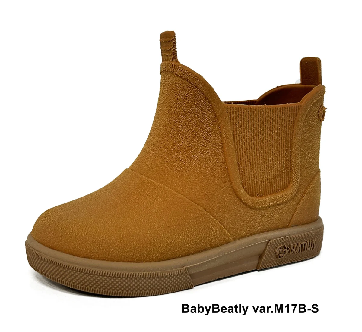 Stivaletti pioggia Boatilus- Pumpkin/beige - immagine 3