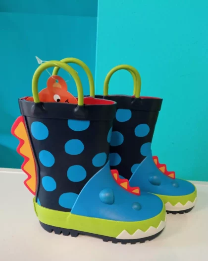 Stivaletto pioggia per bambini mr tiggle draghetto