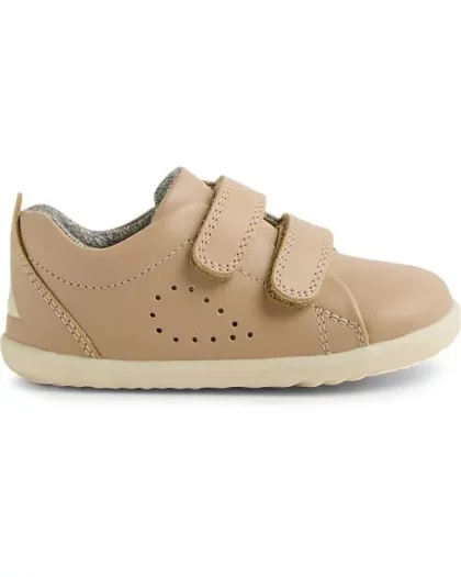 scarpe primi passi bobux grass court step up warm taupe